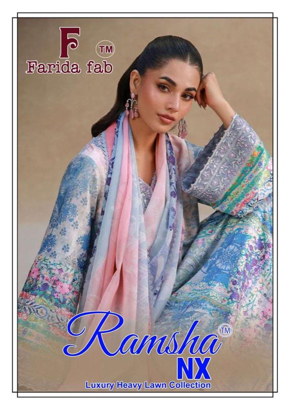 Farida fab ramsha nx ikat salwar suits wholesale